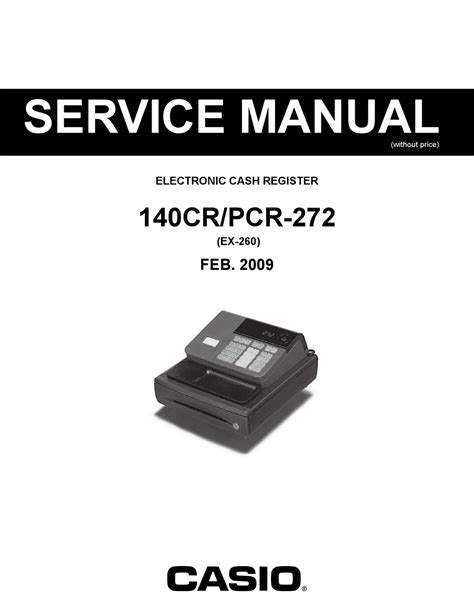 Casio 140CR Manual pdf